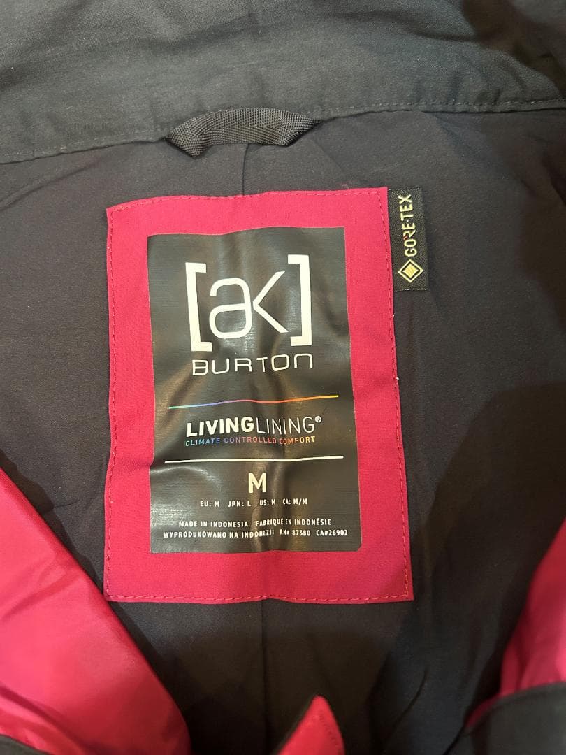 【説明文必読】BURTON ak スノーボードパンツ GORE-TEX 中古品