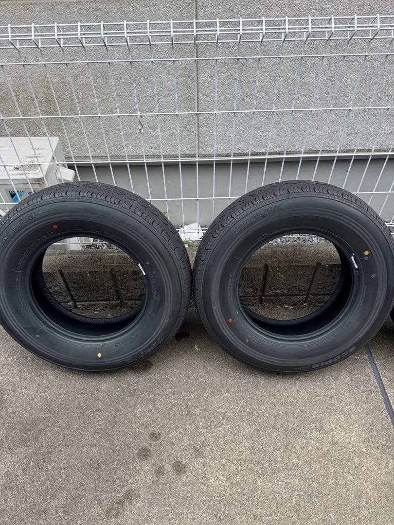195/80R15 ブリヂストン エコピア ハイエース 新車外し　 引取りOK