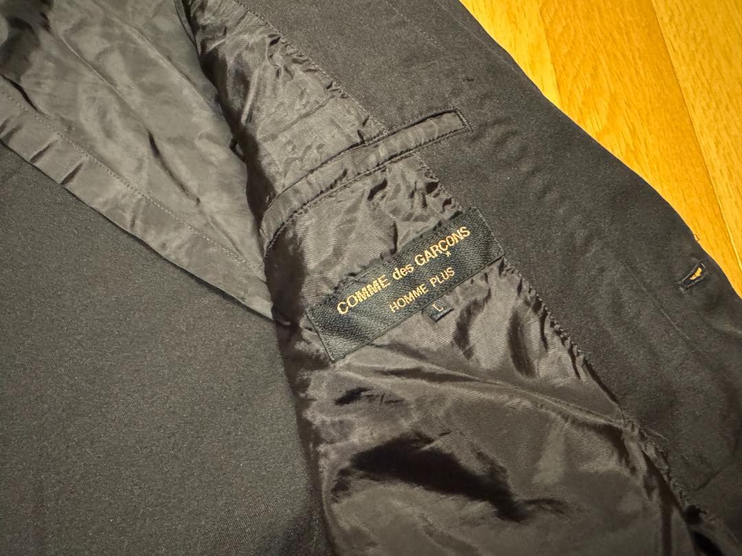 COMME des GARÇONS HOMME PLUS ポリ縮絨 ジャケット