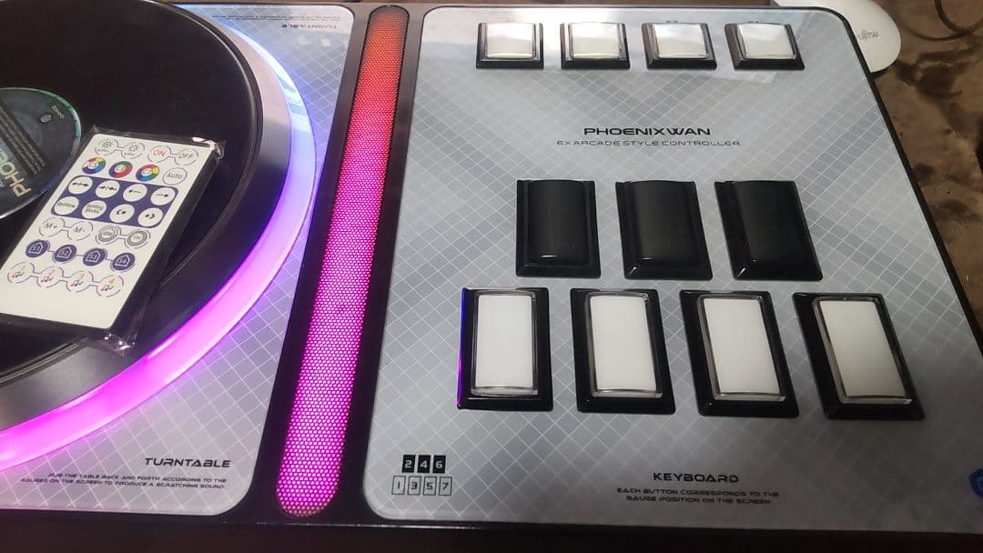 ビートマニア DAO PHOENIXWAN LEDカスタム PS対応モデル 完動