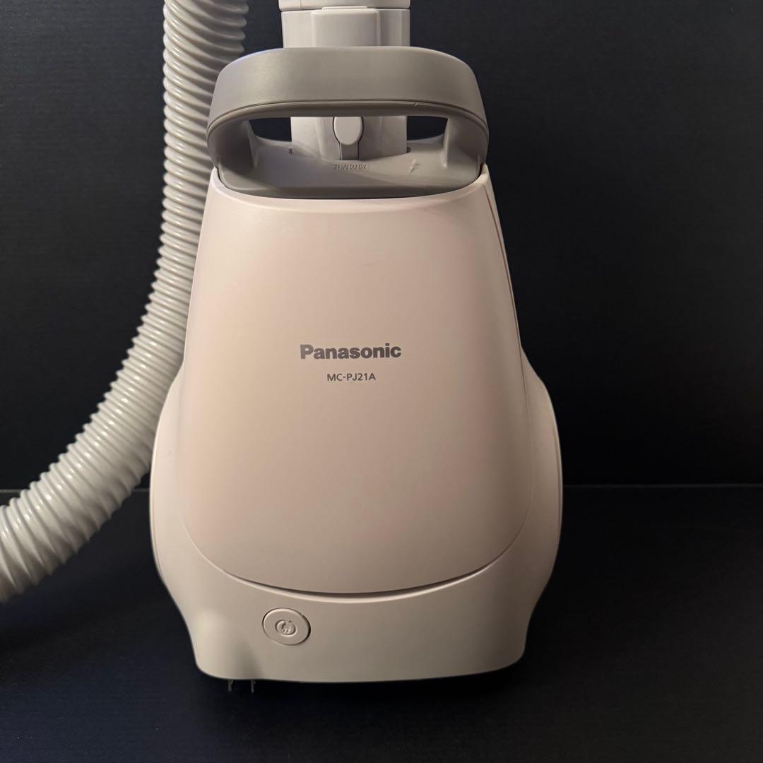【美品】Panasonic キャニスター 掃除機 MC-PJ21A-C