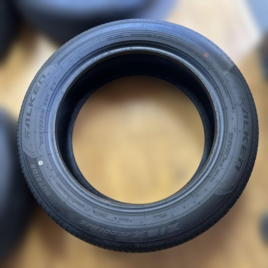 FALKEN 225/55R18 夏用タイヤ　2023年　4本(6-31)