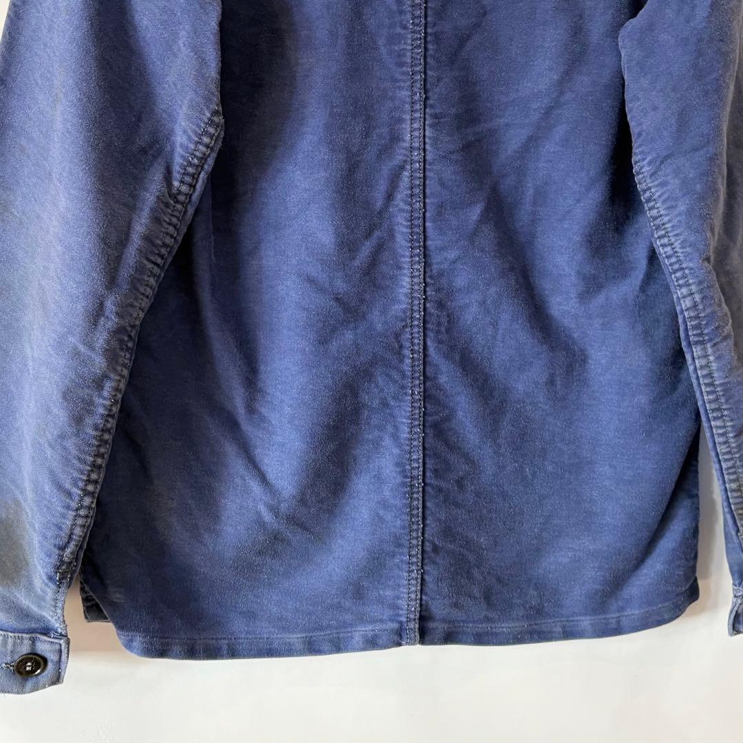 60s ヴィンテージ フレンチ モールスキンジャケット 古着 ユーロ ワーク
