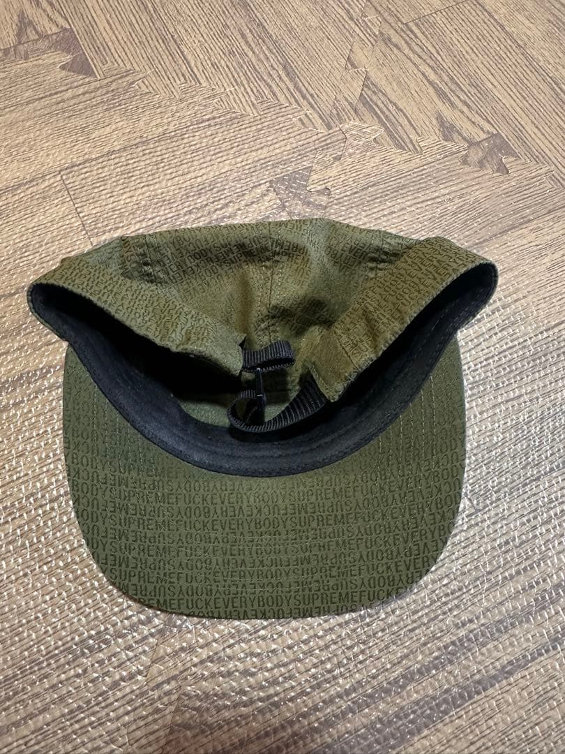 帽子 Supreme Fuck Everybody Jacquard Camp Cap