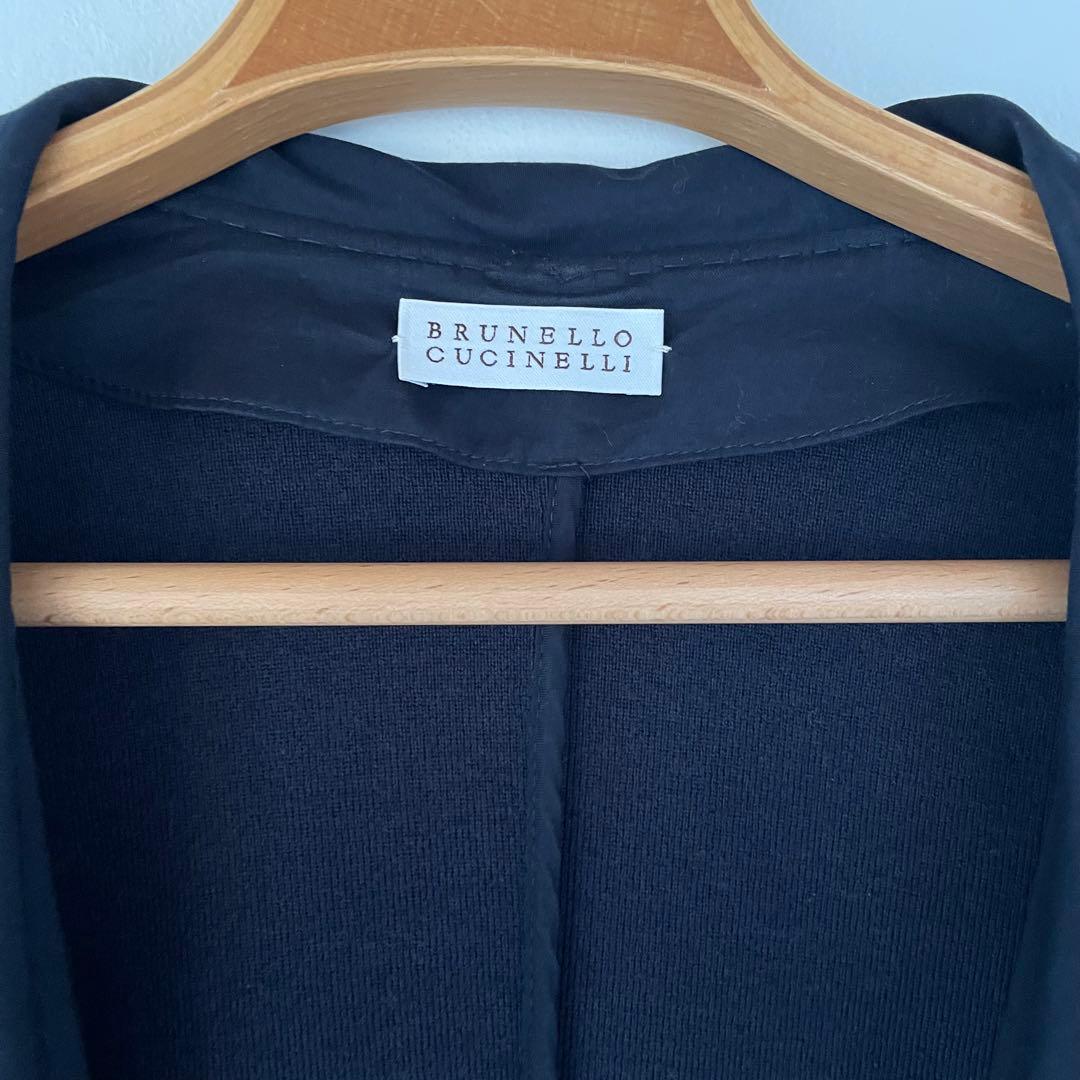BRUNELLO CUCINELLI テーラードジャケット ネイビー