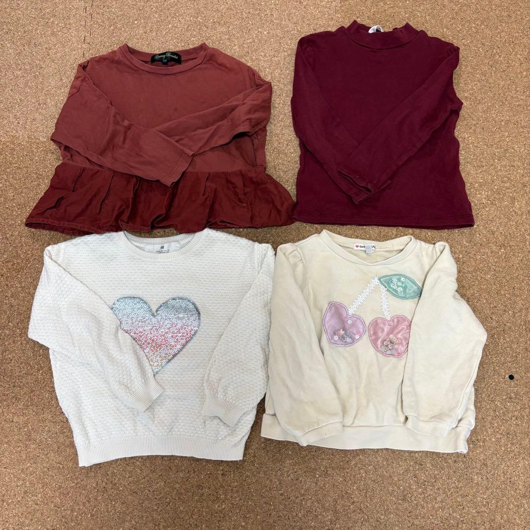 女の子 100cm 秋冬服 まとめ売り 大量