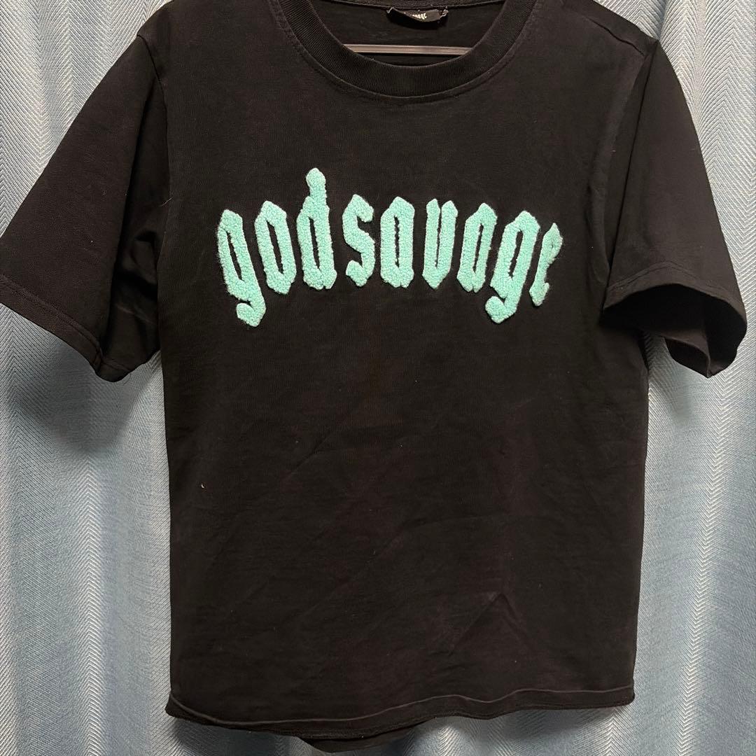 godsavage ブラック セットアップ Sサイズ