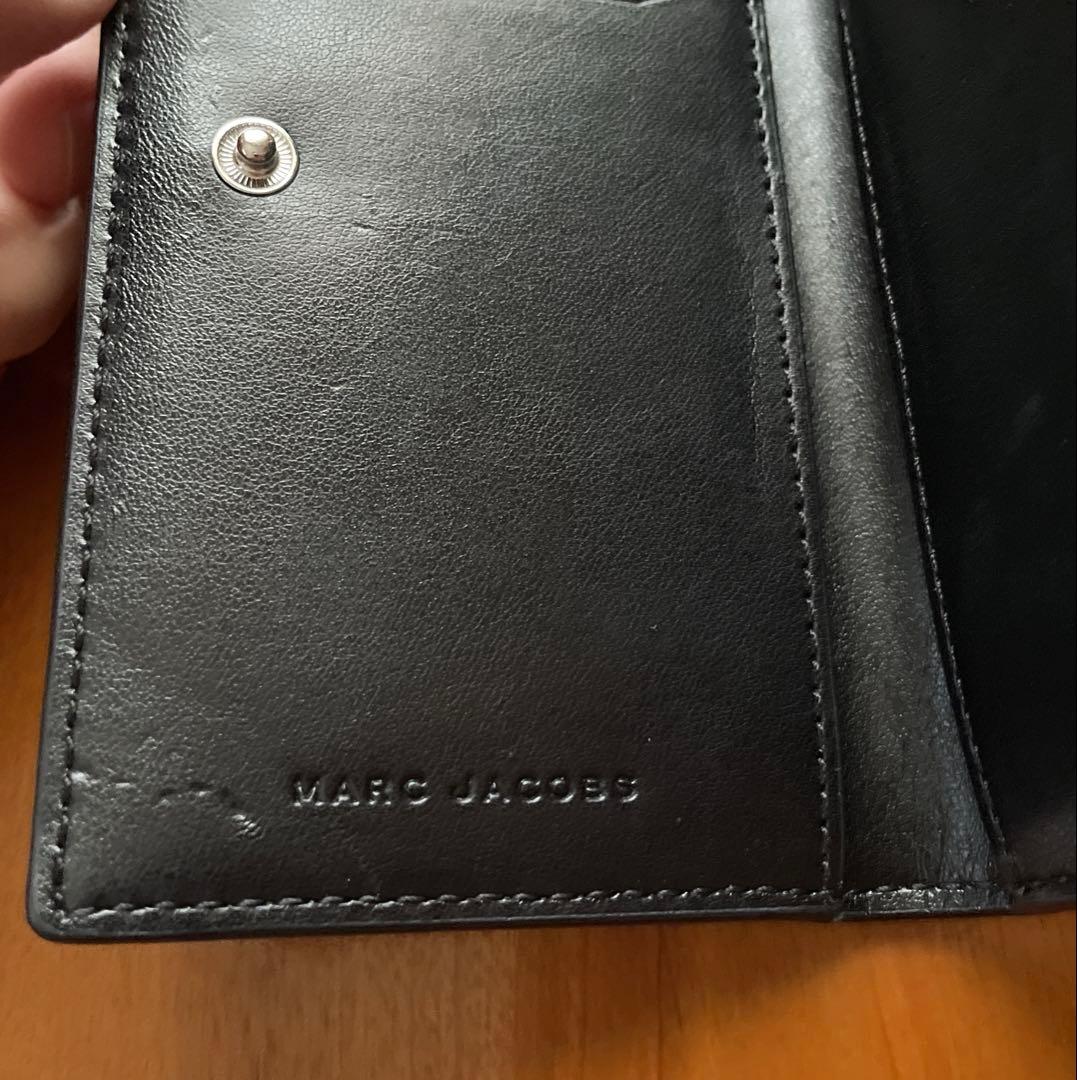 ☆MARC JACOBS マークジェイコブス/二つ折り財布 シルバーグリッター☆