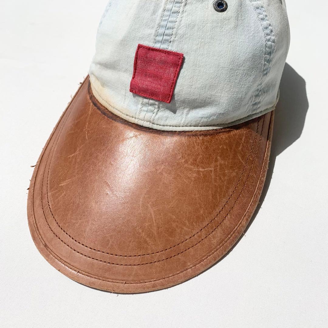 -RUGBY RALPH LAUREN- LONG BILL CAP Mサイズ