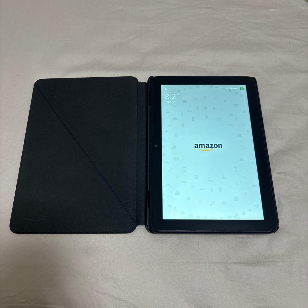 第10世代 Fire HD 8 Amazon純正タブレット・カバー＋保護フィルム
