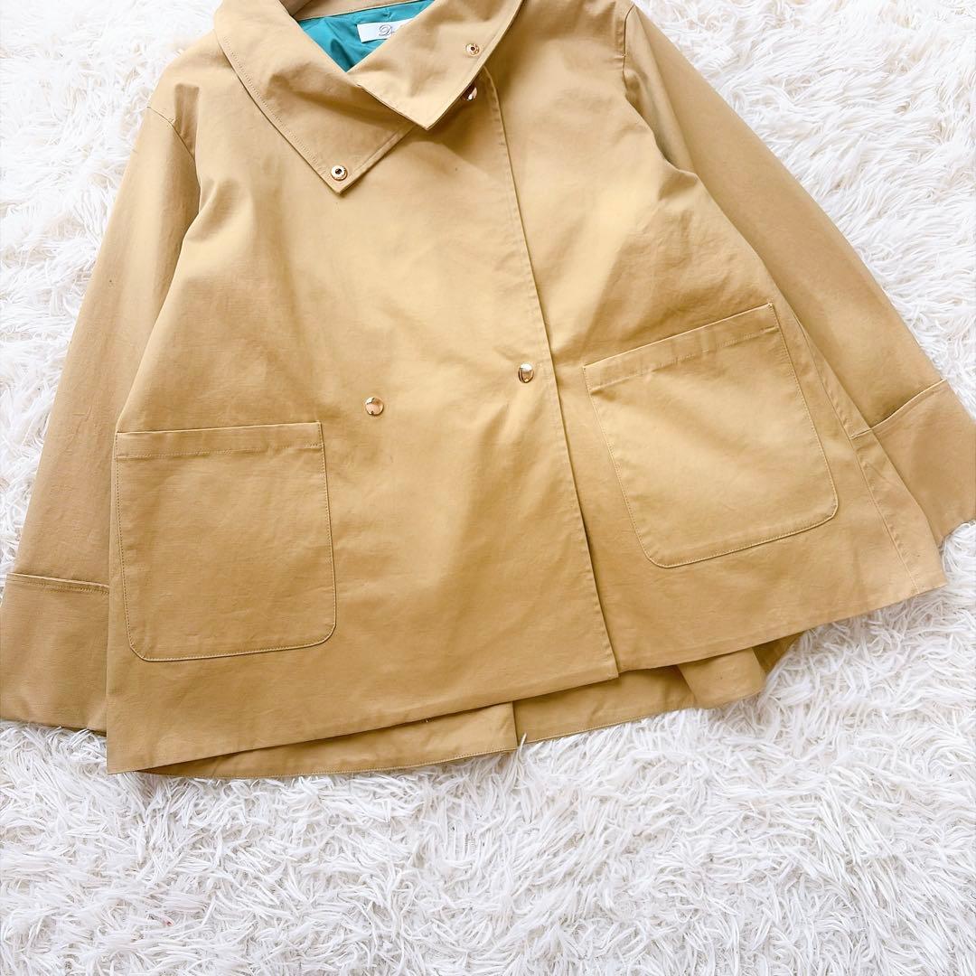 dolce メゾンドルチェ　ハーフトレンチコート　ベージュ　スプリングコート　春