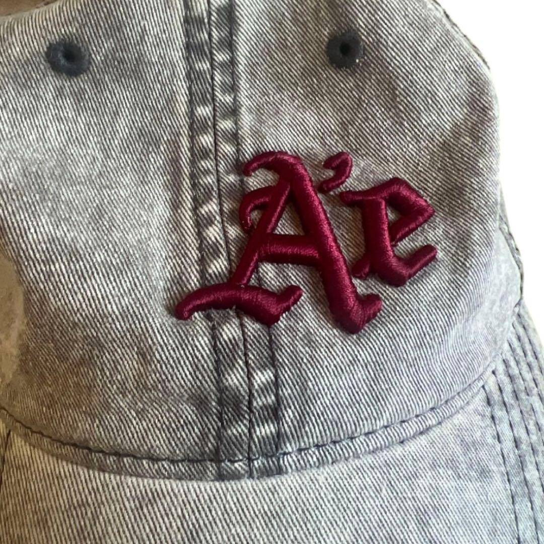 AARON ESH / Ae Baseball Cap ユーズド加工 グレー