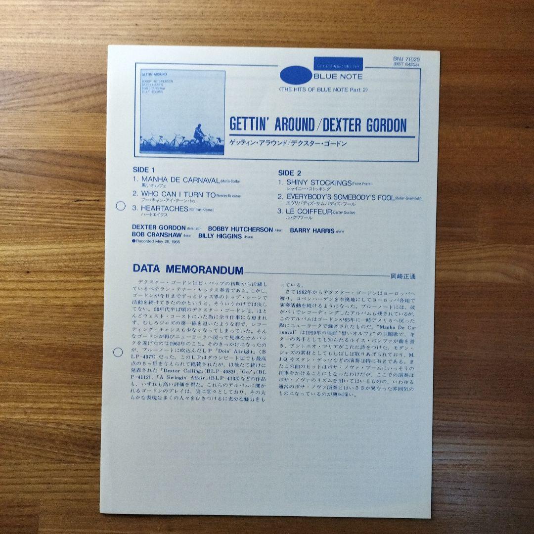 美品　ゲッティン アラウンド　BST 84204