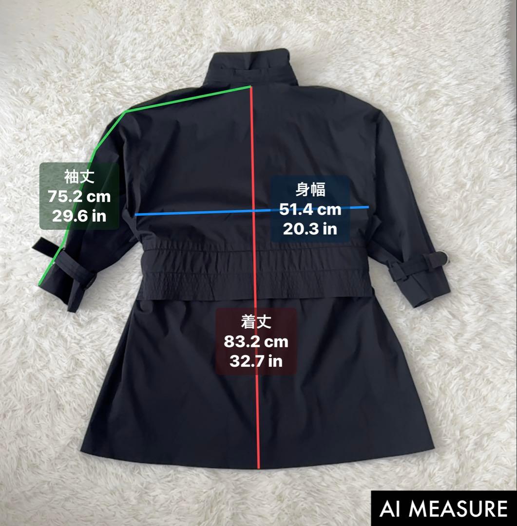 モンクレール CREPIDE ナイロンコート 21AW レディースM フード欠品