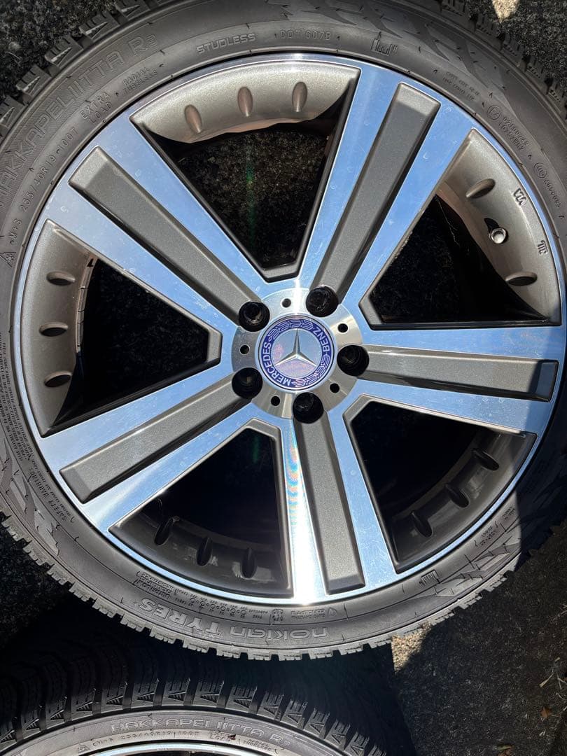 美品　ユーロプレミアムスタッドレスタイヤ付きW213, AMG E43, 53！