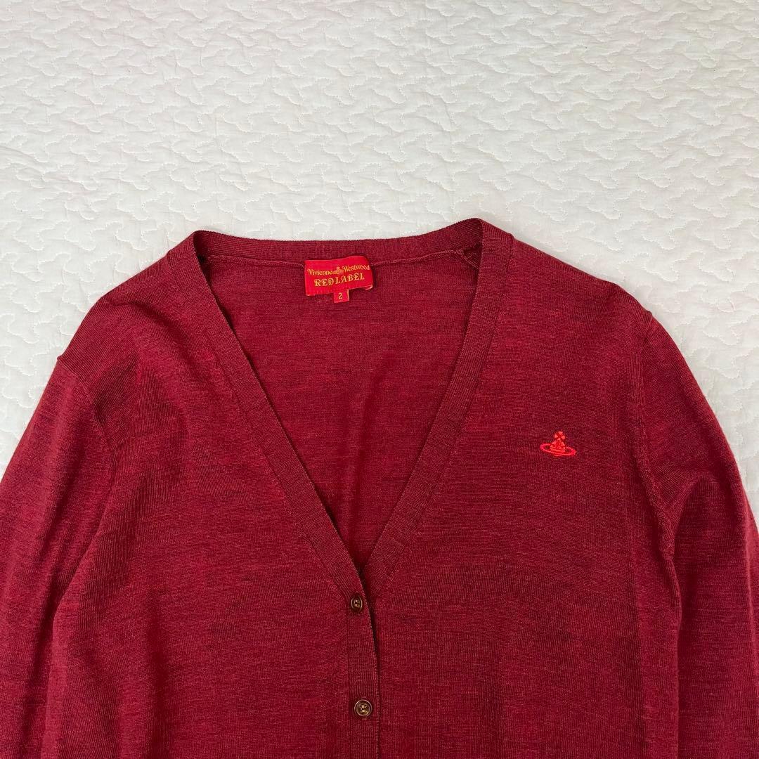 な*;様 Vivienne Westwood RED LABEL 赤 カーディガ