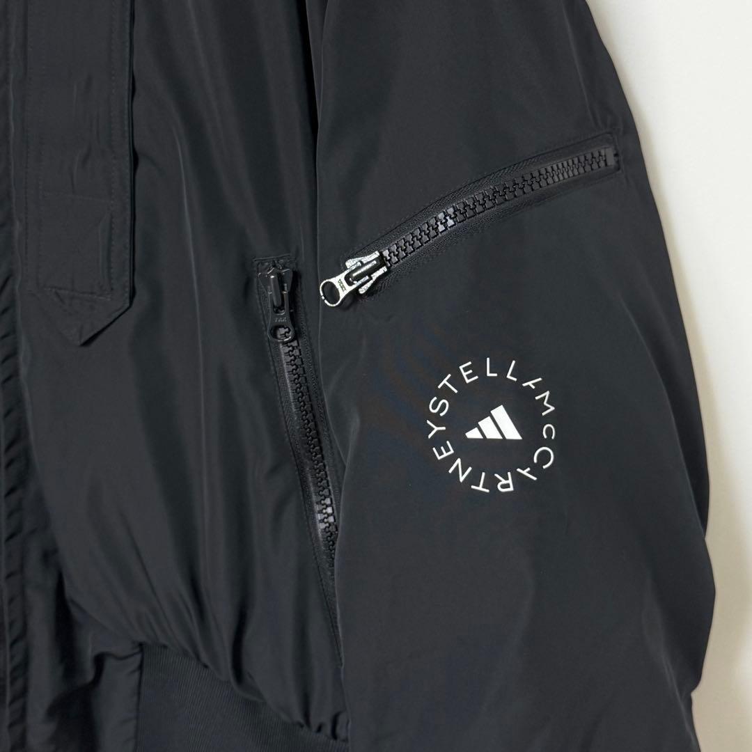adidas×Stella McCartney ボンバージャケット　ブラック　L