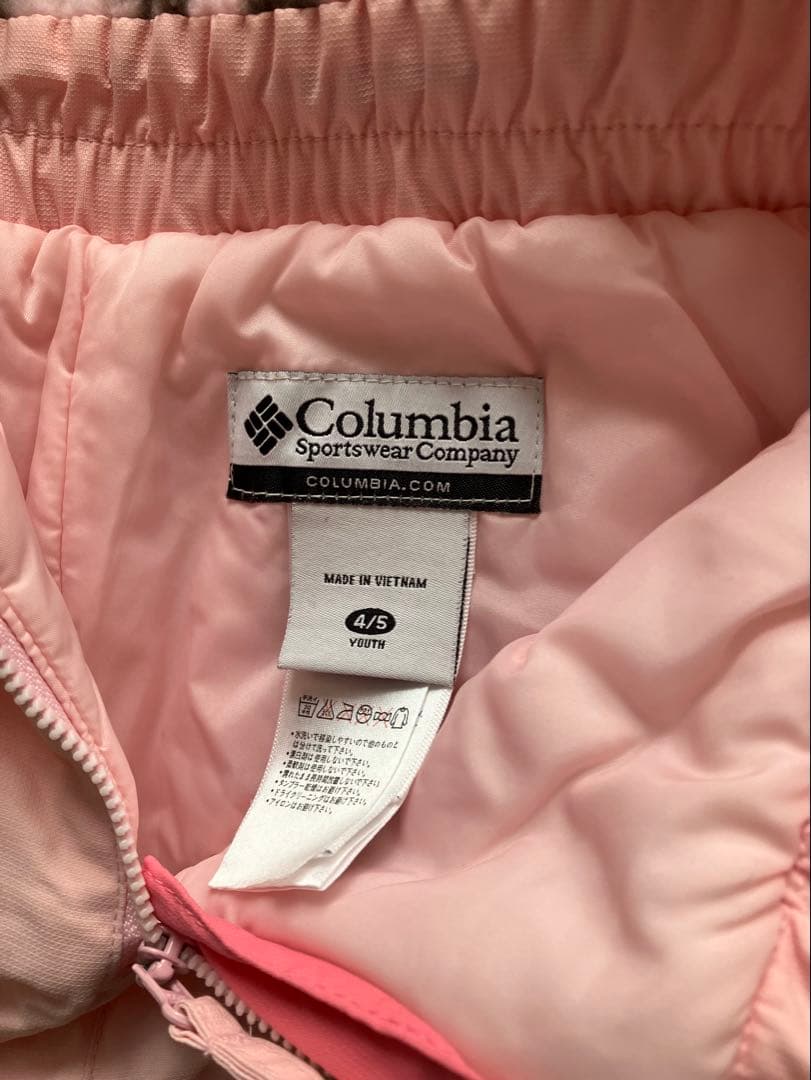 Columbia キッズ110 スキーウェア ＊手袋付