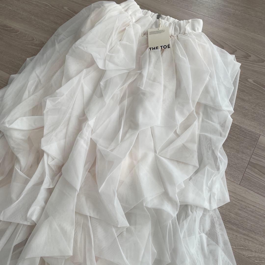 【THE TOE】 新品未使用 Iris tulle skirt スカート