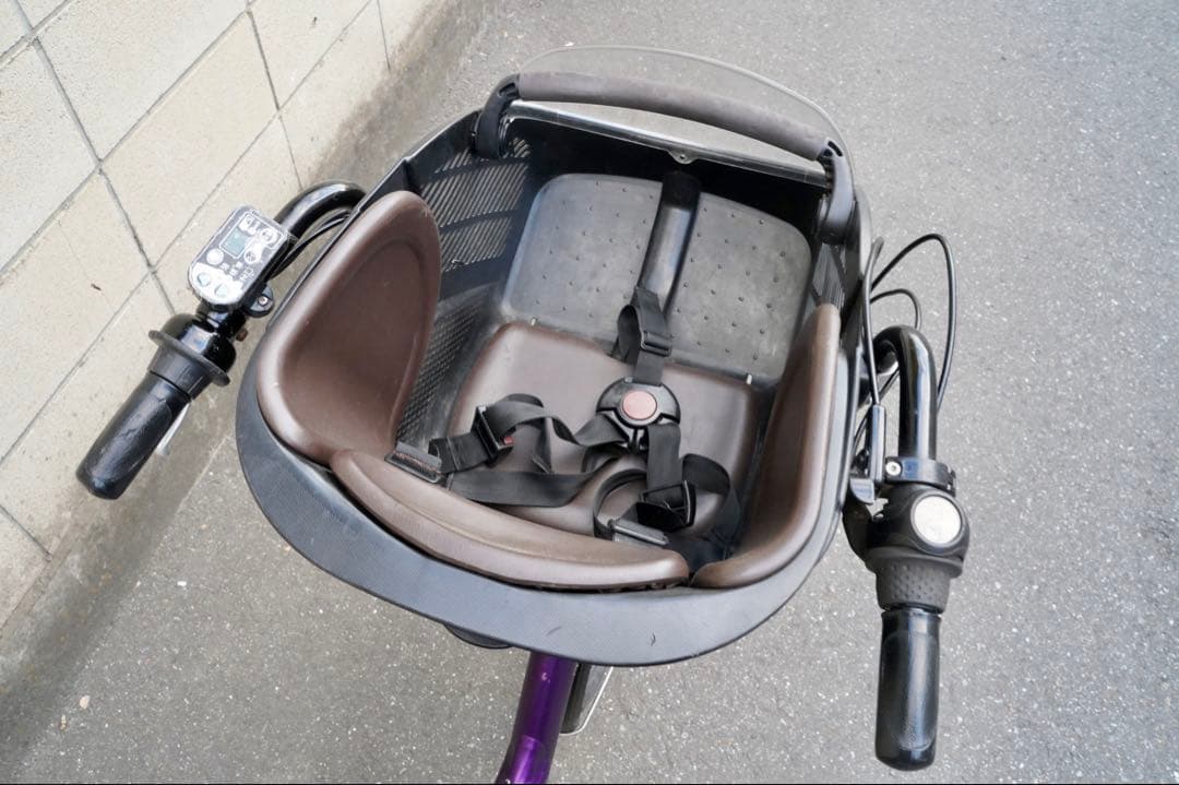 電動自転車 ブリヂストン 20インチ 子供乗せ アシスト 中古 031603