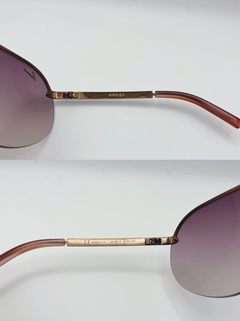 小物 GUCCI archive sunglasses y2k