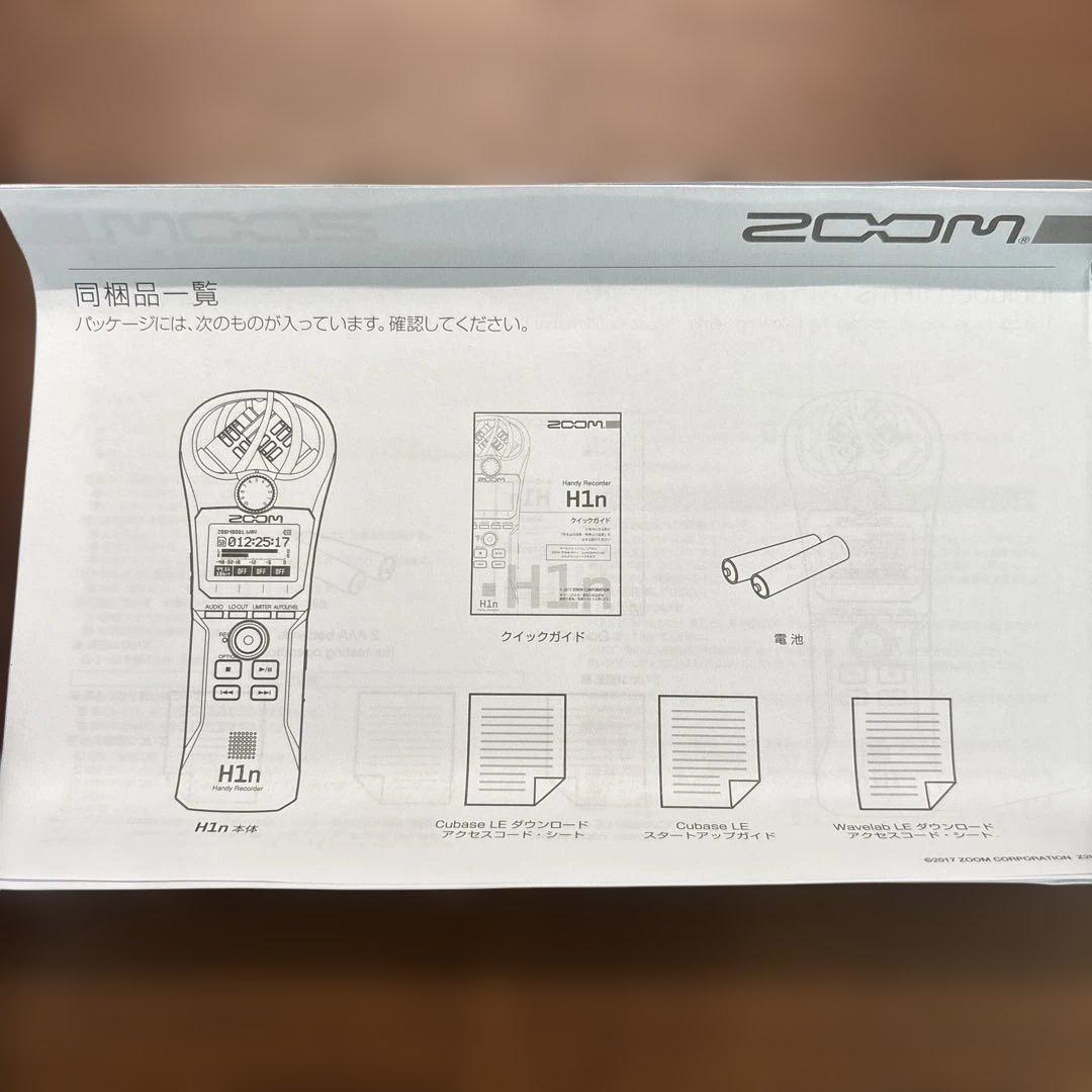 H1n Handy Recorder ZOOM ズーム