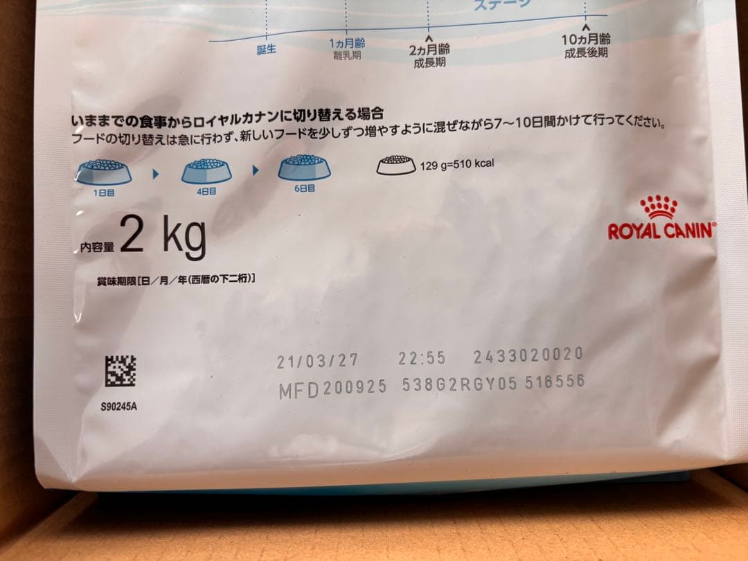 【新品】 CANIN ミニインドアパピー 2kg 2袋セット合計4kg