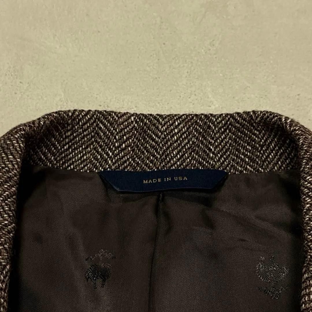 現行 新品 25SS ブルックスブラザーズ ３釦サックジャケット アメリカ製
