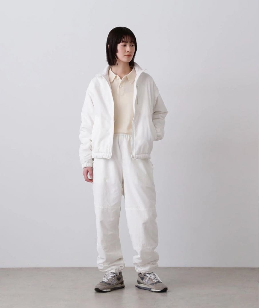 YLEVE / Y ナイロン ボア リバーシブルブルゾン