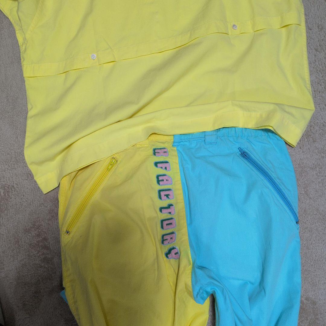 K-FACTORY イケダノブオ　シャツ、パンツセット　80s ヴィンテージ