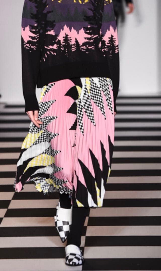 MSGM プリーツスカート 40