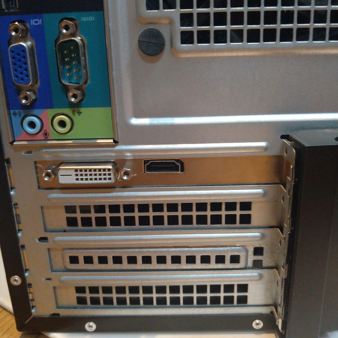 ジャンク　Dell OptiPlex 990 i7タワー型デスクトップ GPU有