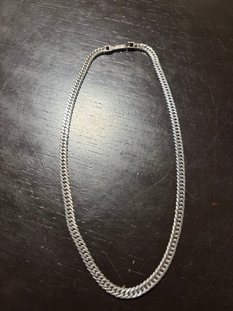 シルバー 925喜平6面カットネックレス