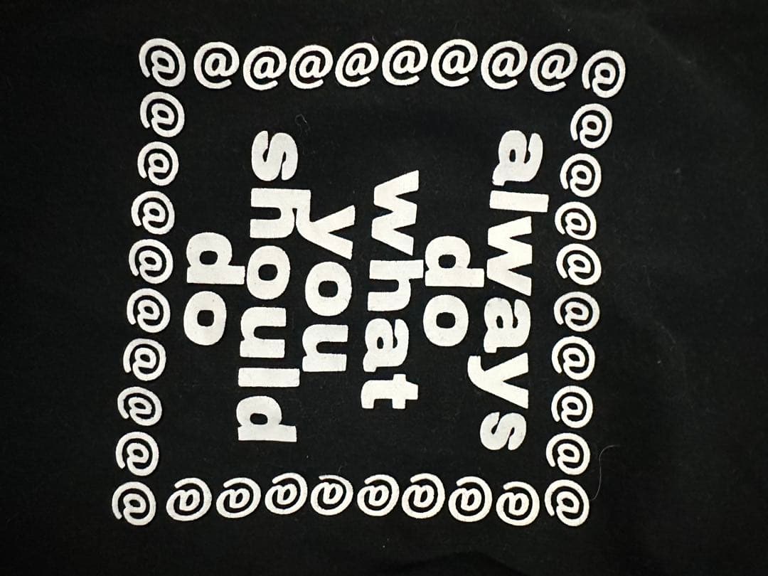 always tシャツ　ブラック