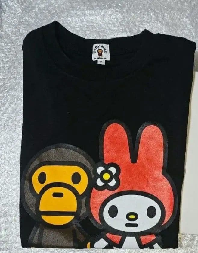 BAPE 2010 マイメロディ マイロ プリントTシャツ ブラックMサイズ