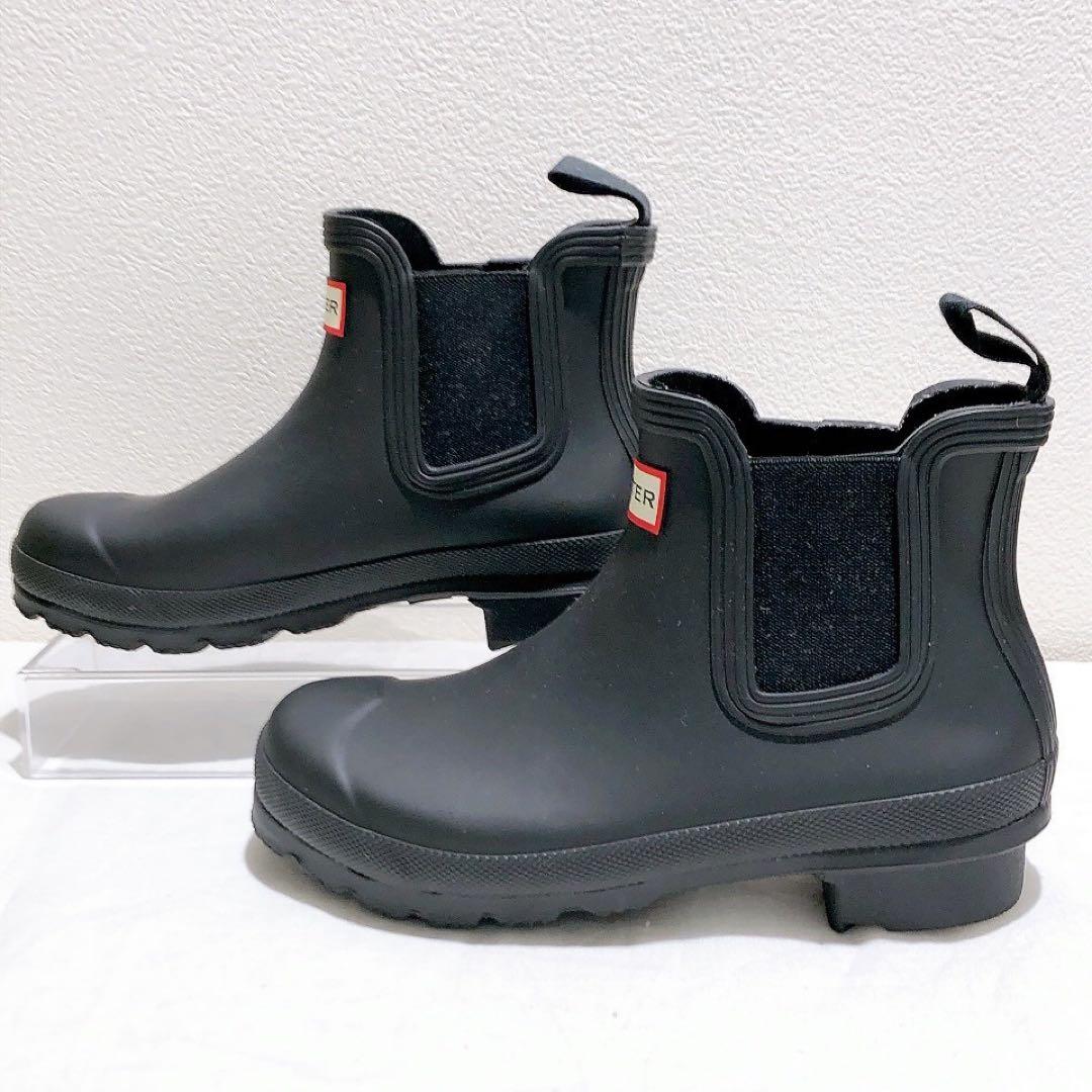 【美品】 HUNTER ハンター オリジナルチェルシー ショート