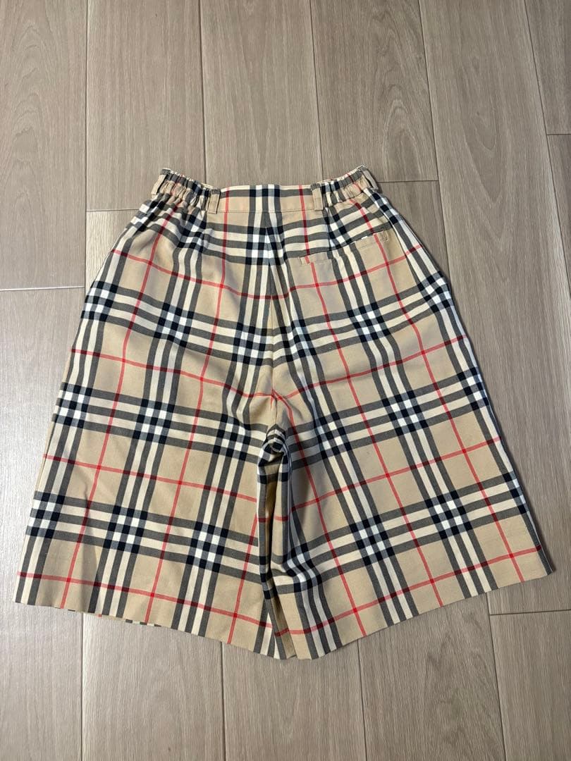 Burberry's バーバリー　チェック柄　ハーフパンツ　キュロット
