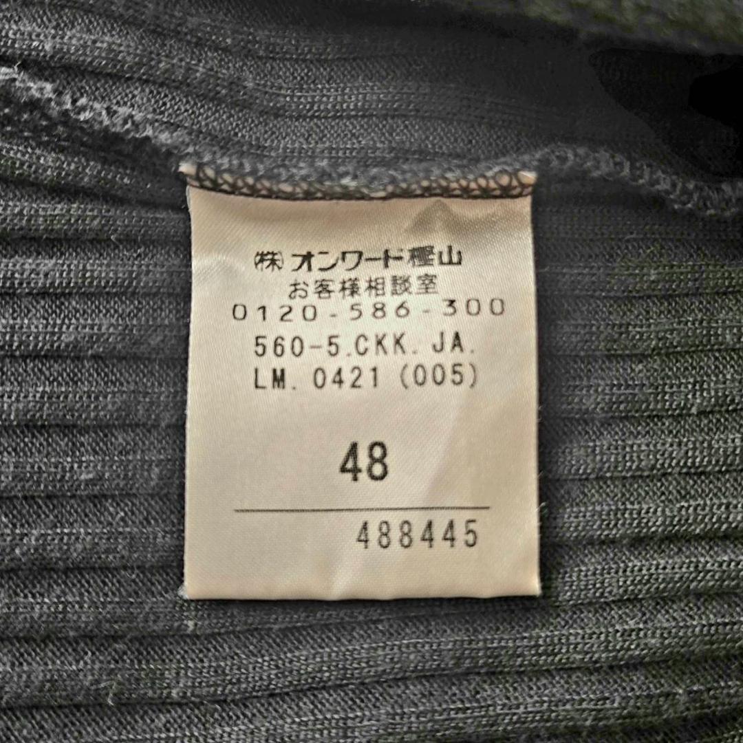Jean Paul GAULTIER ゴルチェ リブ タンクトップ　ブラック