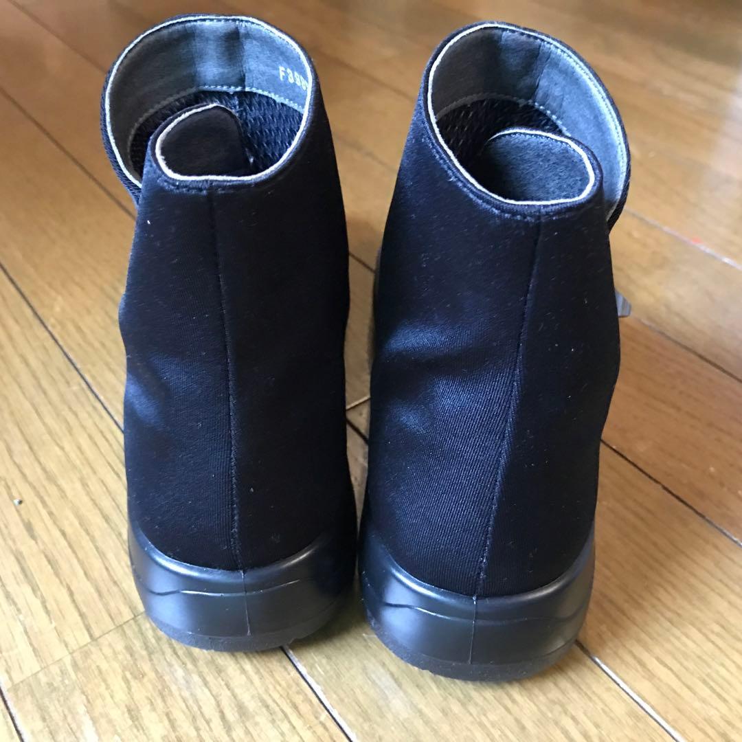 【未使用】トップドライ ショートブーツ ゴアテックス 24cm ブラック