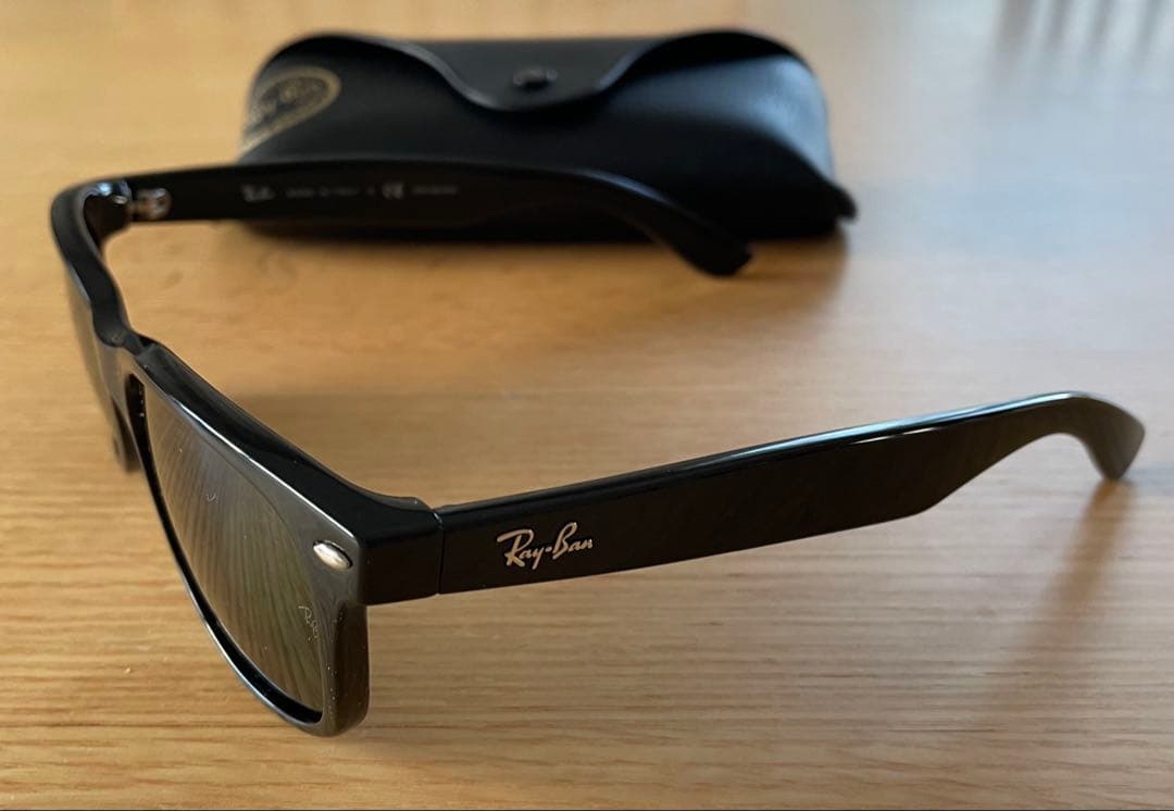 【美品 偏光】Ray-Ban NEW WAYFARER RB2132F ケース付