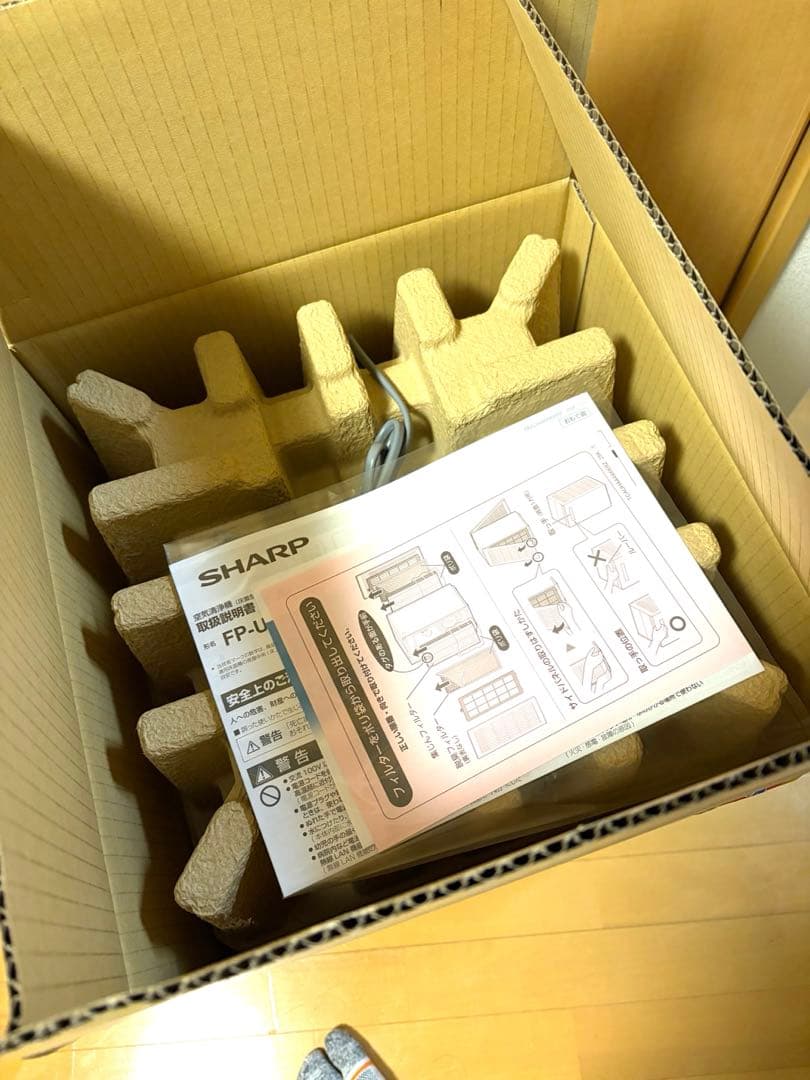 最新モデル シャープ 空気清浄機 Purefit FP-U70-W