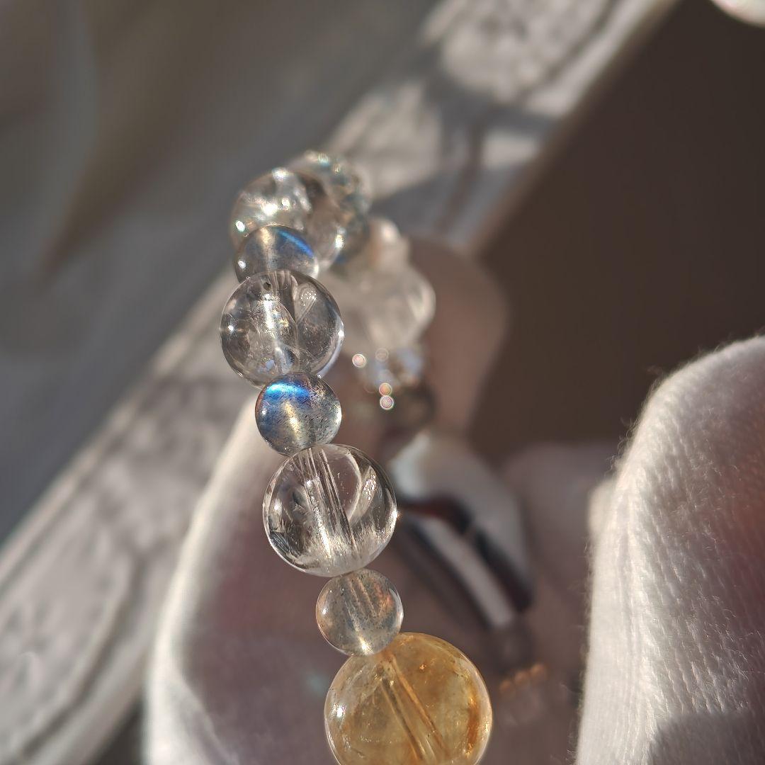 専用です♡瑪瑙、水晶、ラブラドライト、シトリンラダー