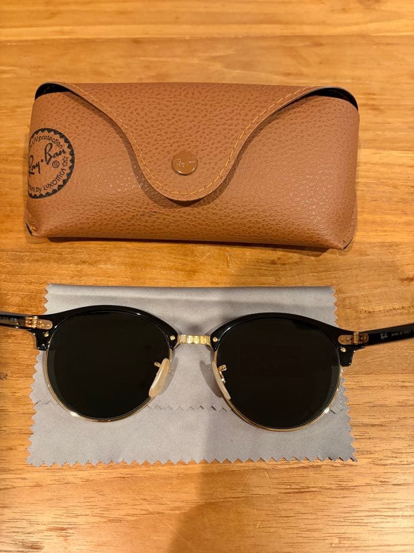 【未着用】Ray Ban レイバン クラブラウンド サングラス