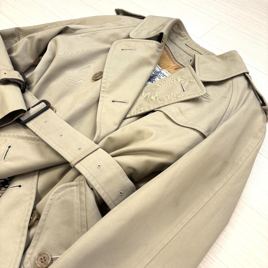 【極美品】バーバリー 英国製 Vintage トレンチコート ライナー チェック