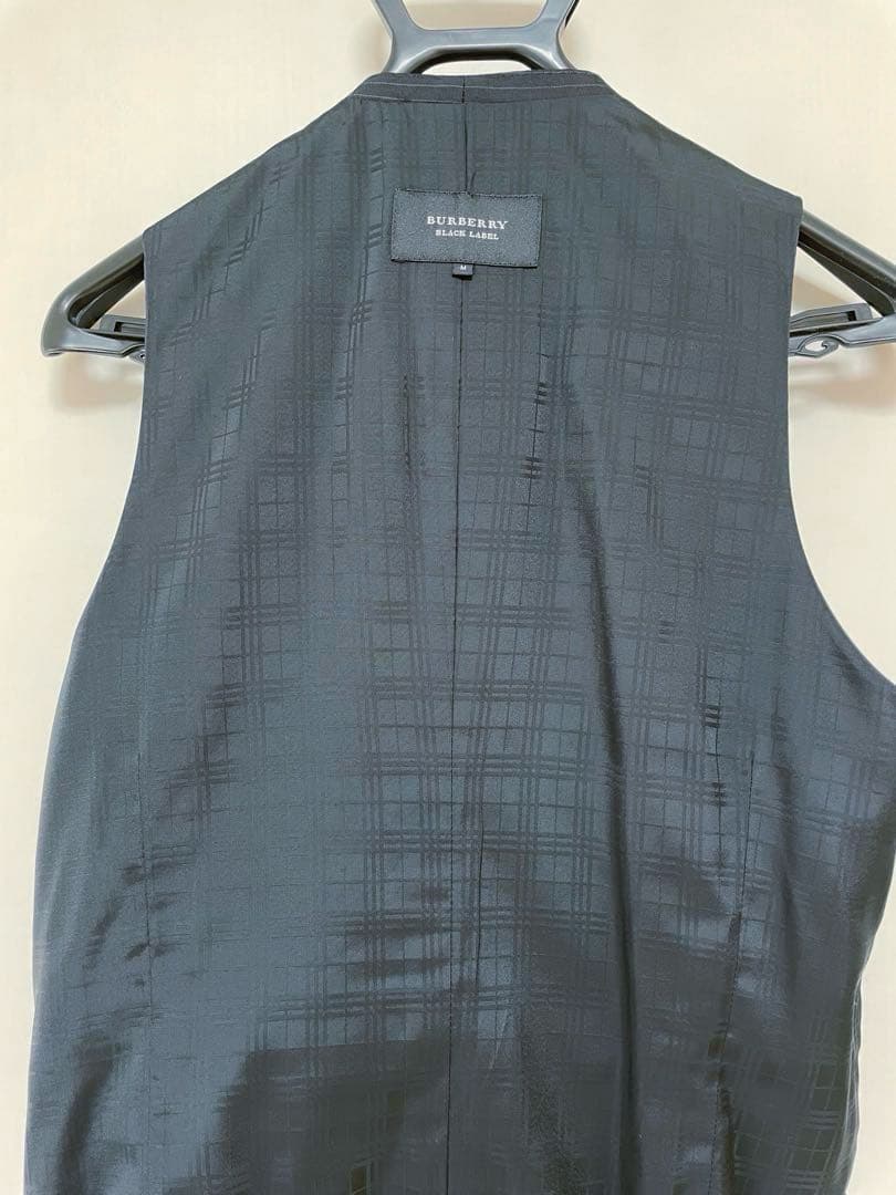 BURBERRY BLACK LABEL スリーピーススーツ M スーツカバー付