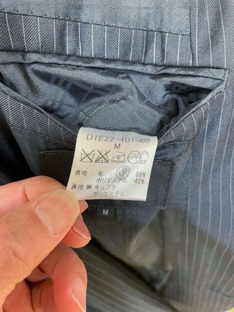 BURBERRY BLACK LABEL スリーピーススーツ M スーツカバー付