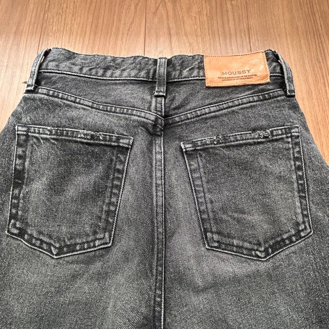 MOUSSY マウジー　MVS FLARE BLACK 25