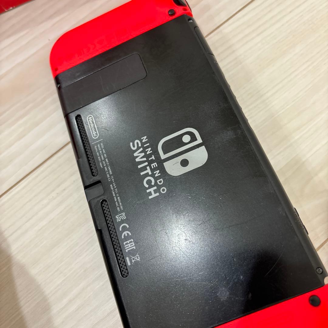 Nintendo Switch 本体 赤/赤 Joy-Con付き 備品付き