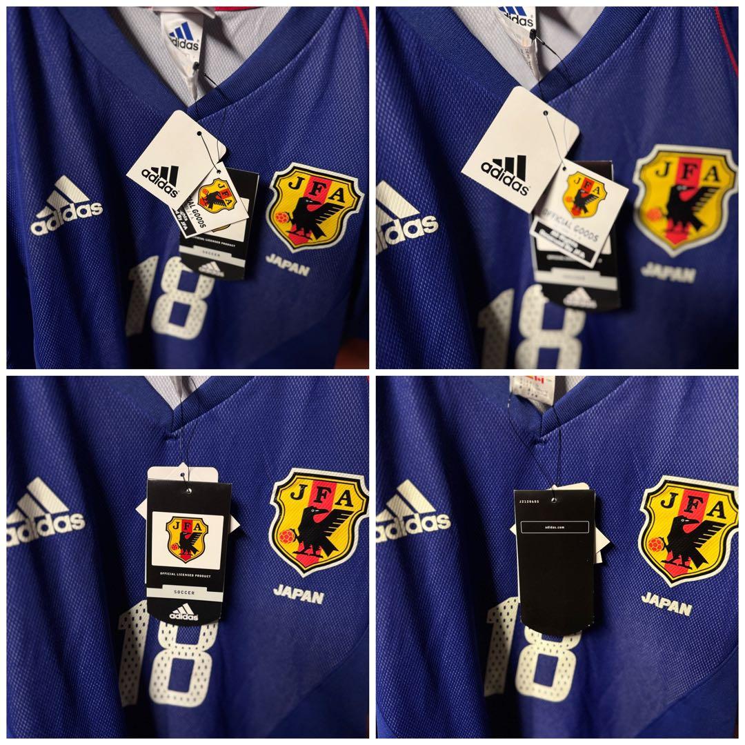 2002年 サッカー日本代表 日韓戦 小野伸二 18 レプリカユニフォーム