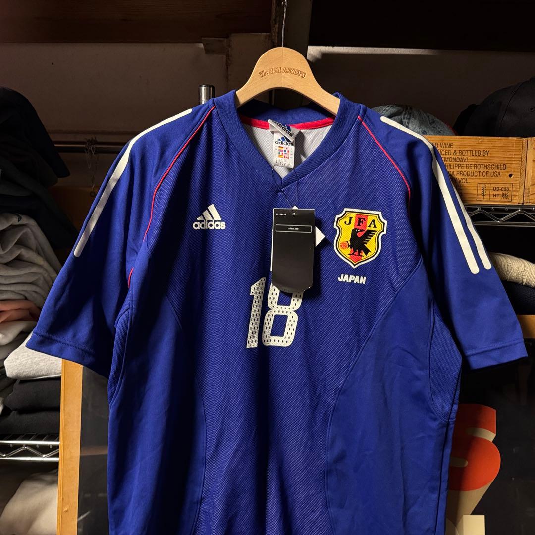 2002年 サッカー日本代表 日韓戦 小野伸二 18 レプリカユニフォーム